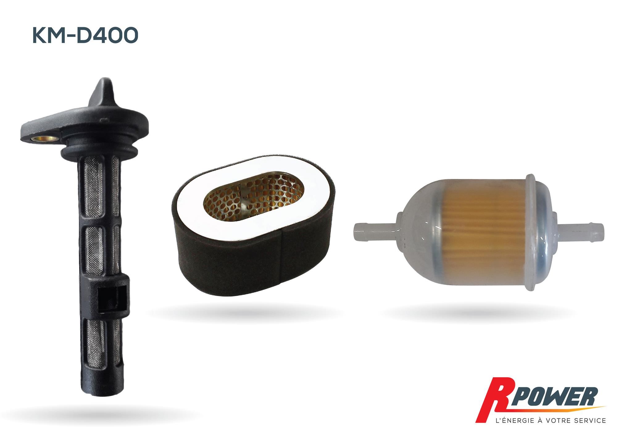 Kit filtres pour moteur ITC Power et Hyundai D400