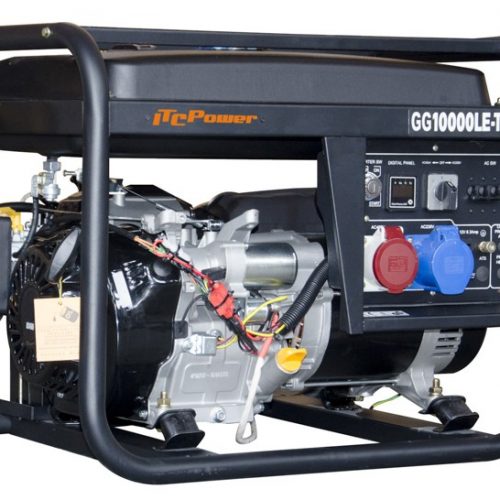 ITC Power GG10000LE-T Groupe électrogène Essence 9.4Kva – 7.5kw 400V Et 230v avec AVR