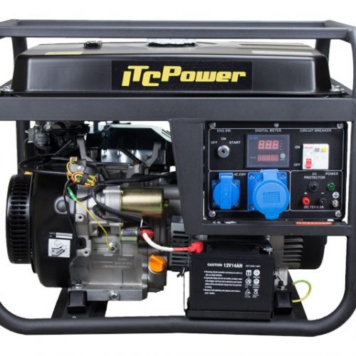 Personnalisé –  ITC Power GG9000LE Groupe électrogène Essence 7.15Kw 230V Monophasé