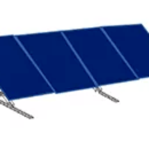 kit solaire “sur prise” 4 panneaux au sol